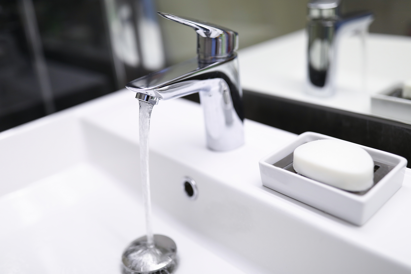 water pressure dropped in bathroom sink