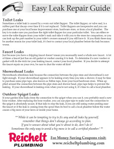 Leak repair guide